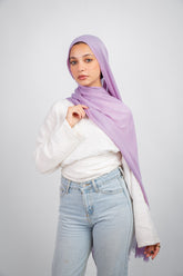Mima Modal Hijab - Lilacs