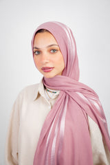 Didi Satin Line Hijab - Cashmere