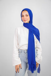 Mima Modal Hijab - Royal Blue