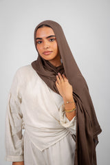 Maya Modal Hijab - Cookie