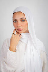 Mima Modal Hijab - Off White