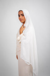 Maya Modal Hijab - White