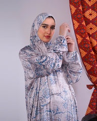 Floral Satin Isdal