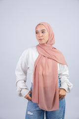 Plain Chiffon Scarf
