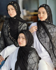 Shapey Chiffon Scarf