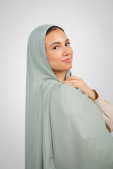 Maya Modal Hijab - Mint Green