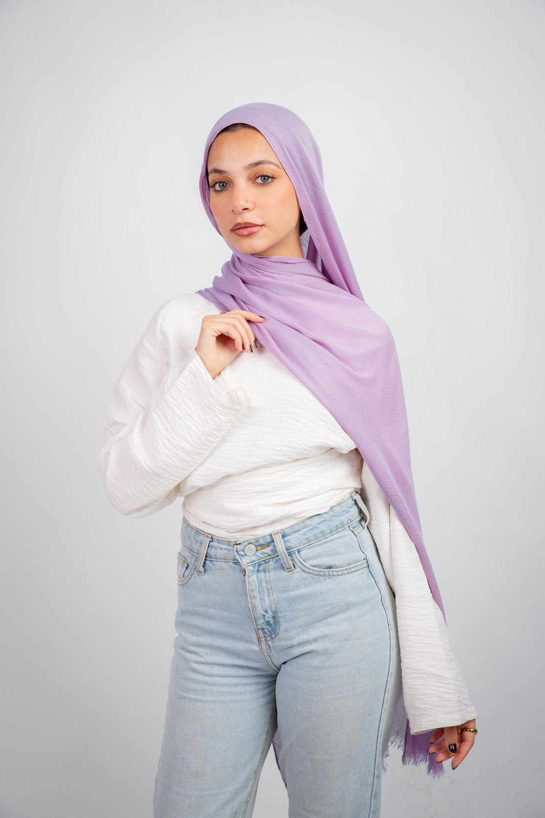 Mima Modal Hijab - Lilacs