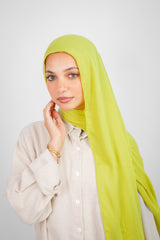 Maya Modal Hijab - Yellow