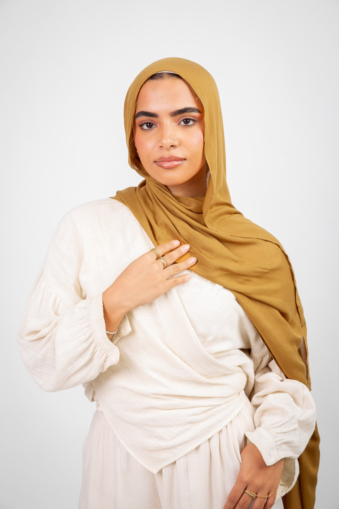 Maya Modal Hijab - Camel