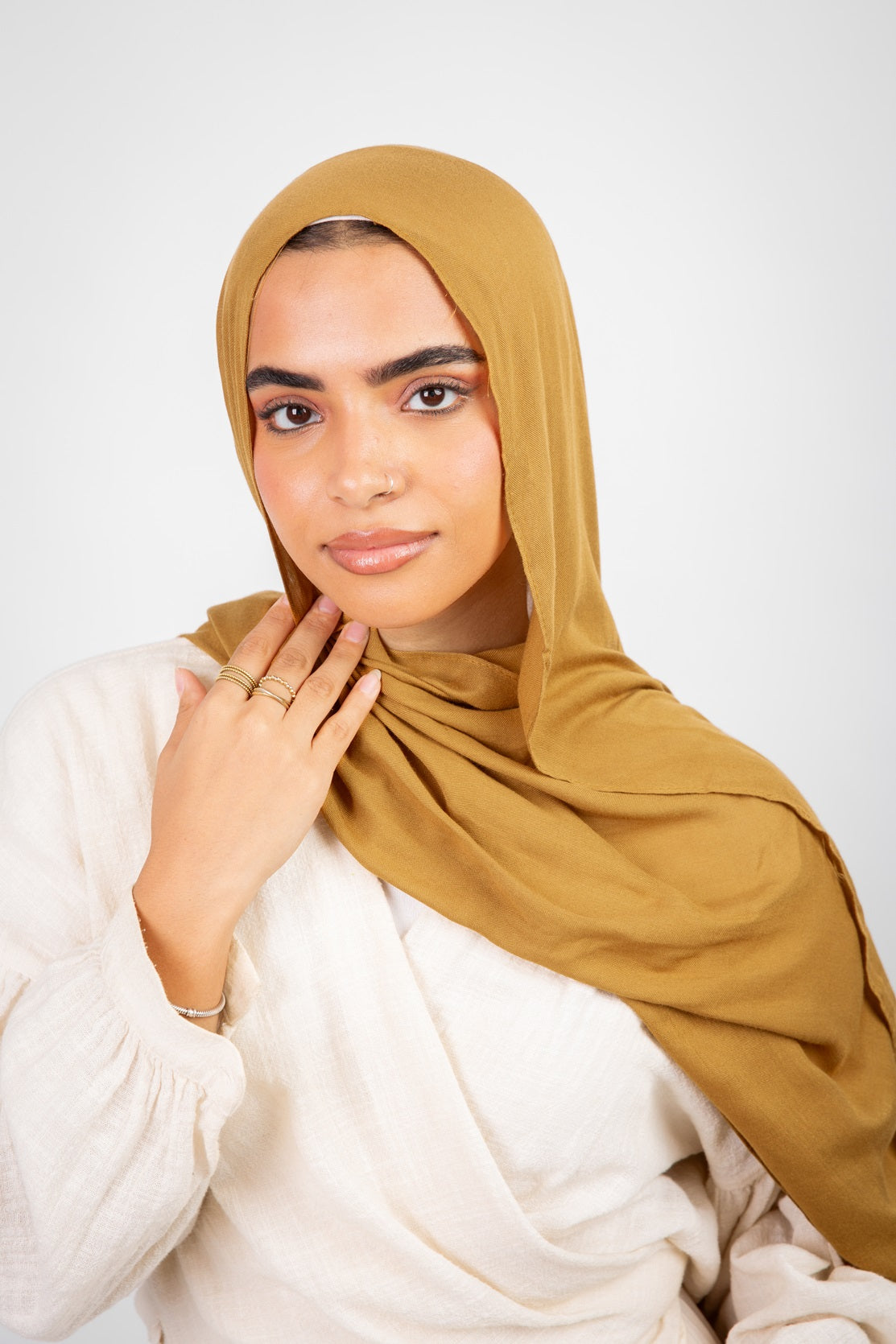 Maya Modal Hijab - Camel