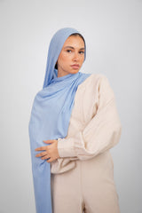 Maya Modal Hijab - Baby blue