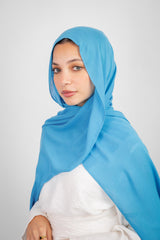 Mima Modal Hijab - Aqua