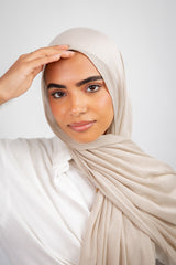 Mima Modal Hijab - Beige