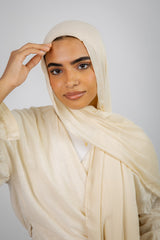 Maya Modal Hijab - Beige