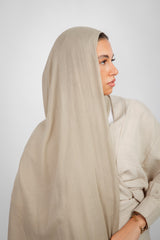 Maya Modal Hijab - Bone Beige