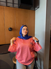 Red Stripped T-Shirt