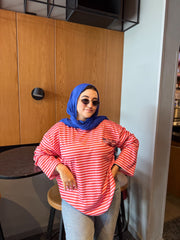 Red Stripped T-Shirt